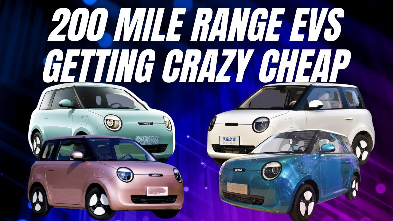 EVs in China are getting insanely cheap – 200 mile range Changan Lumin now 00