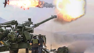 Вчера! Украина Использовала 155-мм Гаубицу Archer для Уничтожения России