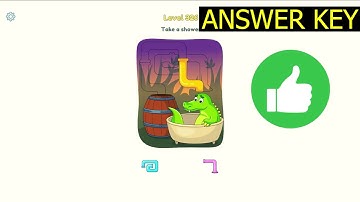 Dop 3 LEVEL 326 Take a shower (ANSWER KEY) DOP 3 Displace One Part Gameplay - Walkthrough Solution