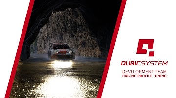 QS-S25 6DOF motion platform by Qubic System | Monte Carlo - Col de Turini | EA Sports WRC