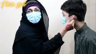 Muslim Hijab Hard Ear Twist Pullingbhabhi Dever Gles Ear Twist Pullingbhabhi Dever Funny Video