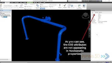 E3D - How to export attributes to Navisworks