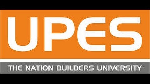 UPES (Webinar on Mechatronics Engineering)