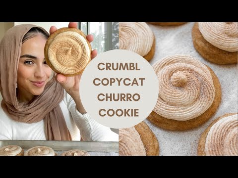 HOW TO MAKE THE BEST CRUMBL COOKIES AT HOME - Churro Flavor!