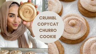 HOW TO MAKE THE BEST CRUMBL COOKIES AT HOME - Churro Flavor!