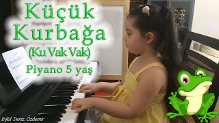 Küçük Kurbağa, Ku Vak Vak Vak, Piyano 5 yaş