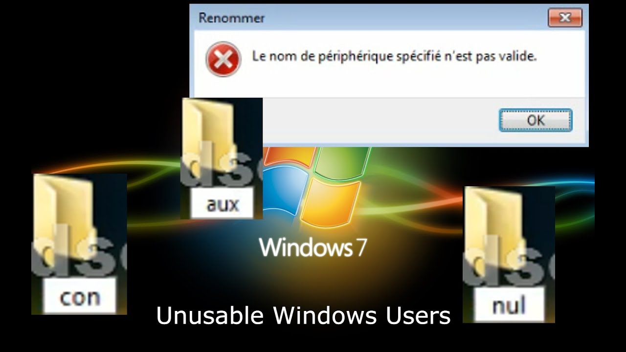 Unusable Windows Users - YouTube