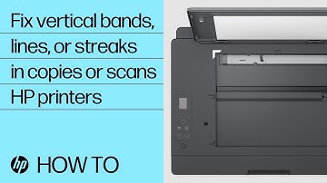 How to fix vertical bands, lines, or streaks in copies or scans on your HP printer| HP Support