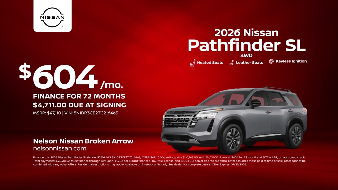Nissan Pathfinder 07/03/2026 7627191 - YouTube