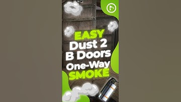 EASY Dust2 One-Way Smoke for B Doors! #csgo #counterstrike #csgonades #cs #dust2smokes