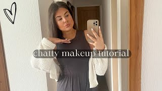 A CHATTY MAKEUP TUTORIAL | SCHOOL, TURNING 18 AND NIGHTS OUT x