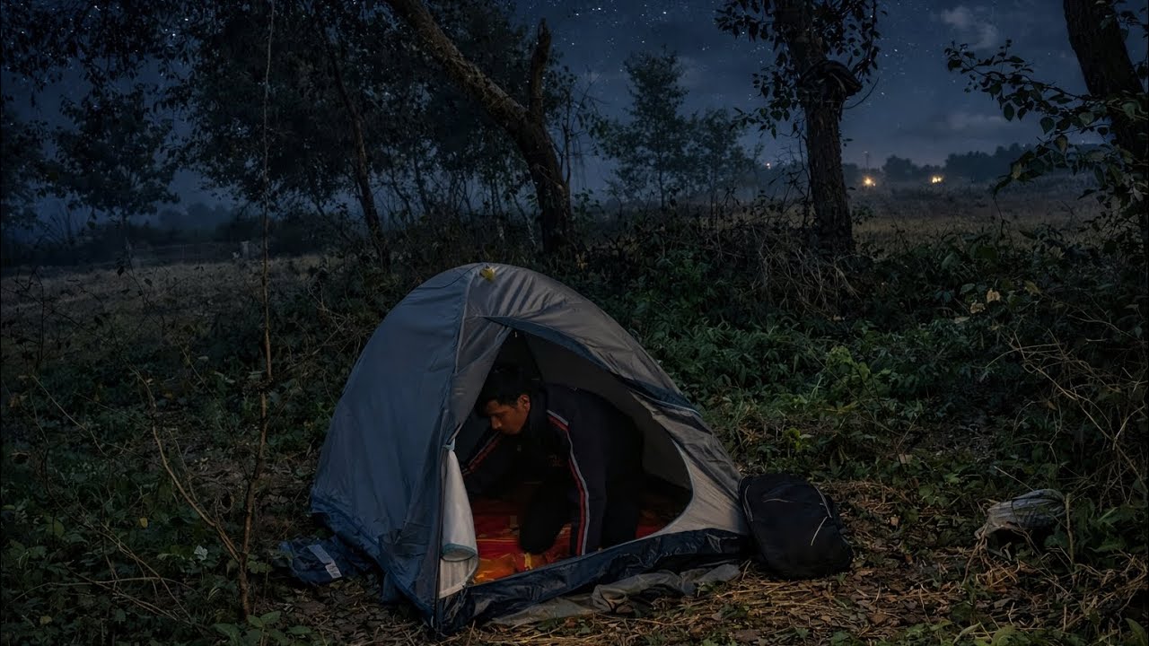Camping with friends in deep forest 🔥|| camping in India