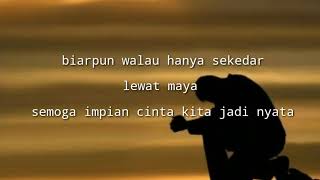 Walaupun terbentang jarak di antara kita_cover lirik