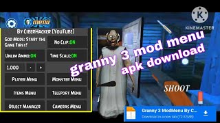 Granny 3 mod menu apk download ciber hacker - granny 3 hack mod menu