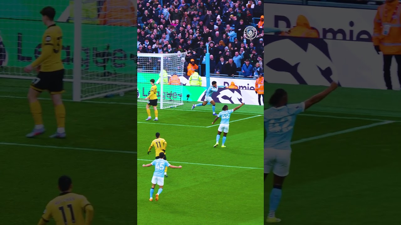 The Goal 🤝 The Celebration #marmoush #nunes #goals #mancity #premierleague #football