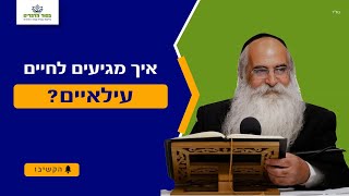 איך מגיעים לחיים עילאיים?