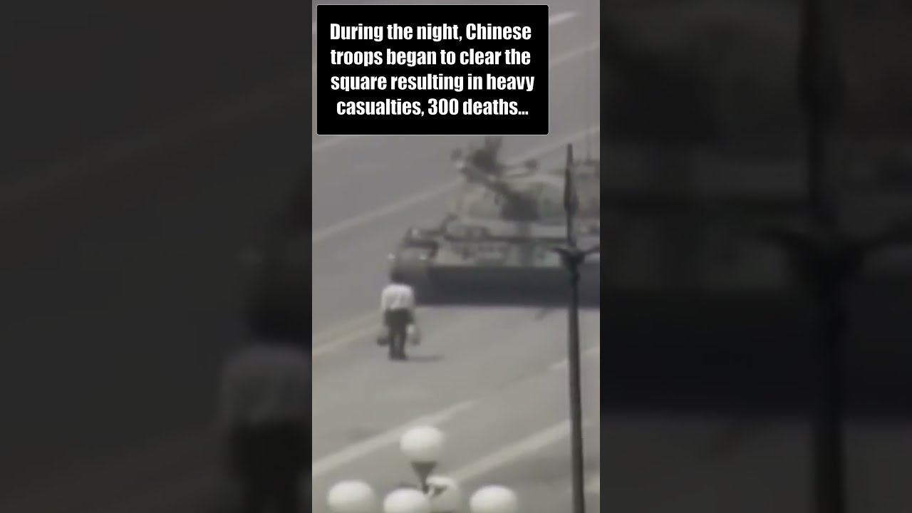 June 4 1989 The Tiananmen Square Massacre Historyinminutes Daily History