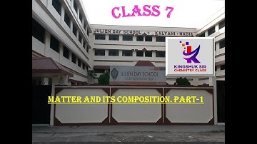 CLASS 7 .MATTER AND ITS COMPOSITION. PART- 1