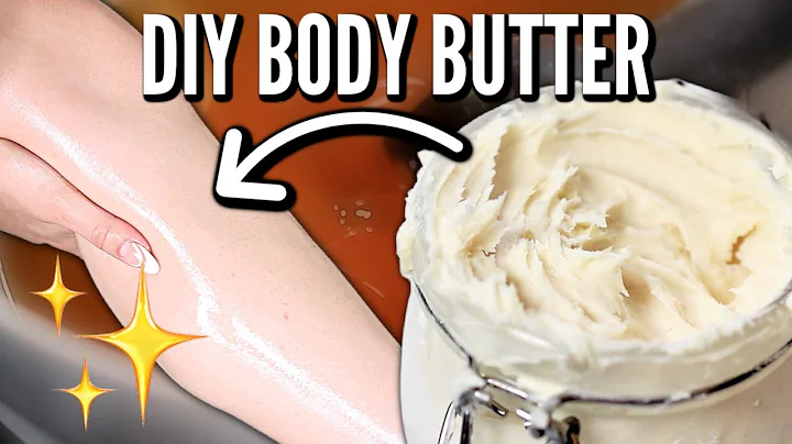 DIY BODY BUTTER | How To Make Body Butter With She...