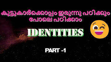 CLASS 8 ~ MATHS CHAPTER 4 - Identities | Part 1 | SCERT | ASA Academy
