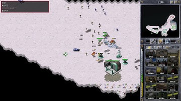 Red Alert Remastered-Mujalli Mod-Ukraine+Hard AI VS 6 Hard AI "Spinos Battle Map 3 (4v4 co-op 8v8)"