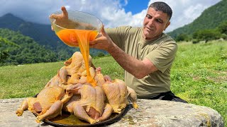 The perfect Marinade for Chicken cooked on a Spit! The Rustic Way