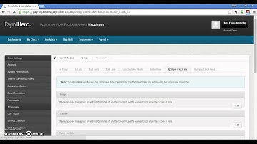 PayrollHero Multiple Clock Ins (Auto Resolution)
