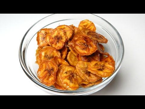 HOMEMADE BANANA CHIPS - How To Make, DIY - Inspire To Cook