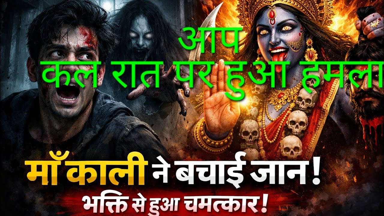 कल रात आपके ऊपर हुआ मरण हमला मां काली ने कैसे आपकी बचाई जान