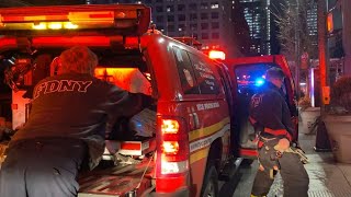 FDNY Manhattan 10-76 Box 0713 Fire on the 31st Floor of 1 PENN Plaza