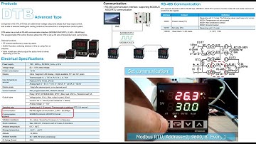 NodeRed and Delta DTB4848 via. Modbus Serial RTU