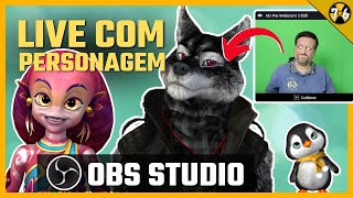 Como Fazer Live Com Personagem NO Obs Studio e Animaze screenshot 5