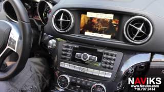 2015 Mercedes Benz SL Class R231 NAViKS Video In Motion Bypass