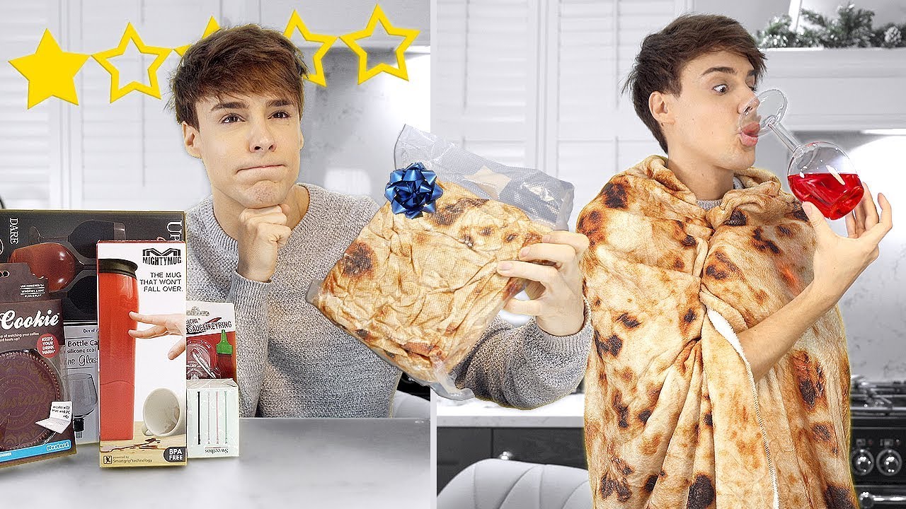 I bought 1-STAR rated food CHRISTMAS PRESENTS for 2019 | Raphael Gomes