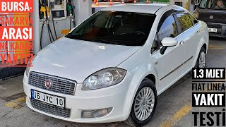 SAKARYA'YA GİTTİM! BURSA-SAKARYA ARASI NE KADAR YAKTI? FIAT LINEA 1.3 MJET UZUN YOL YAKIT TESTİ I