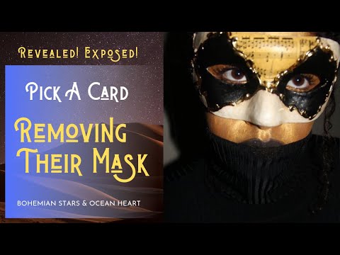 ✨🤯REMOVING THEIR MASK!! 🎭SECRETS & HIDDEN TRUTHS! 🎭✨*Pick A Card + Seashell Runes*✨