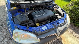 Vauxhall combo 1.3 Cdti timing chain replacement on a driveway