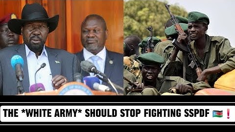 WHY THE "WHITE ARMY" SHOULD STOP FIGHTING IN NASIR 🇸🇸 ⁉️ YOU CAN NEVER WIN AGAINST A GOVERNMENT❗️