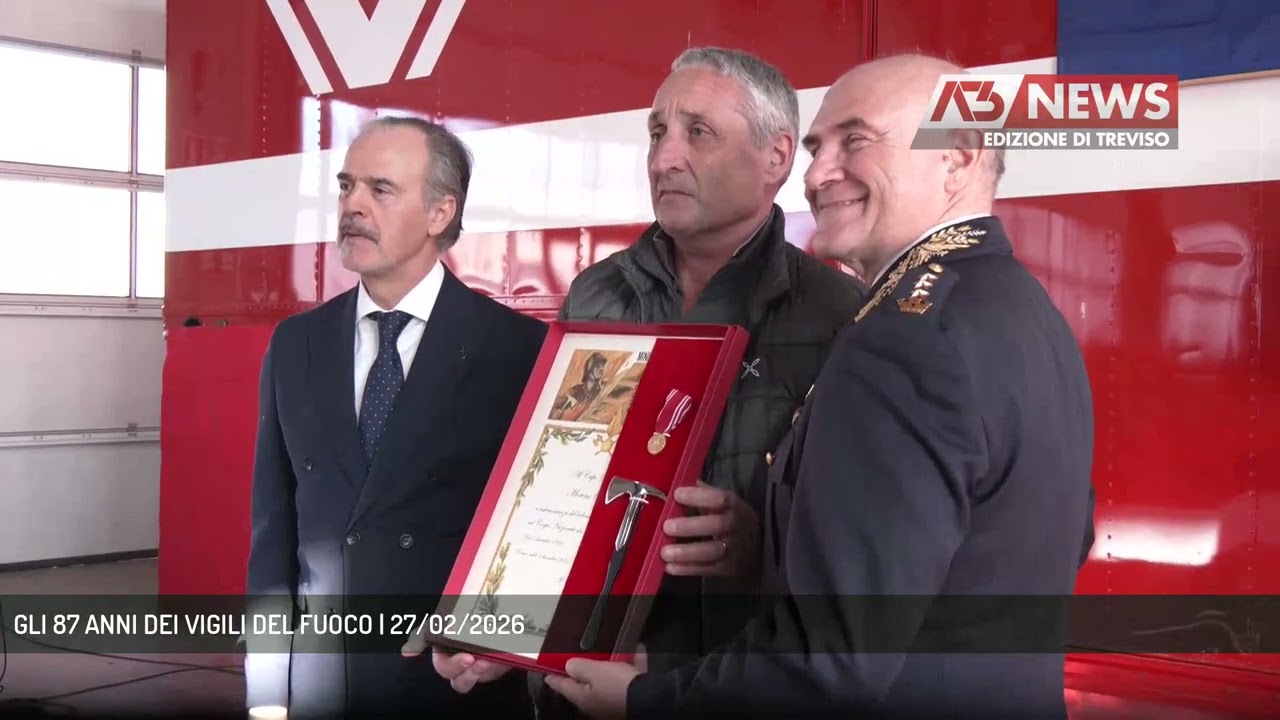 GLI 87 ANNI DEI VIGILI DEL FUOCO | 27/02/2026