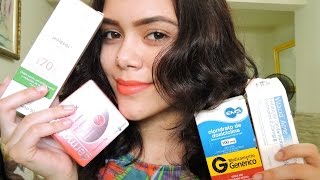 Tópico acne creme anti-inflamatório