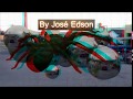3D Vídeo - Aranha Salta da tela - Jumping spider screen