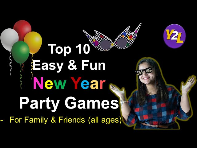 10 Best Family Games for Your New Year's Eve Party