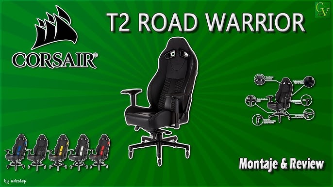 træ dårligt Rang Corsair T2 Road Warrior Gaming Chair - Beautiful but flawed? - YouTube