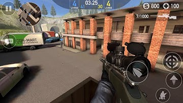 Forward Assault M40 sniper and Tec-9 montage