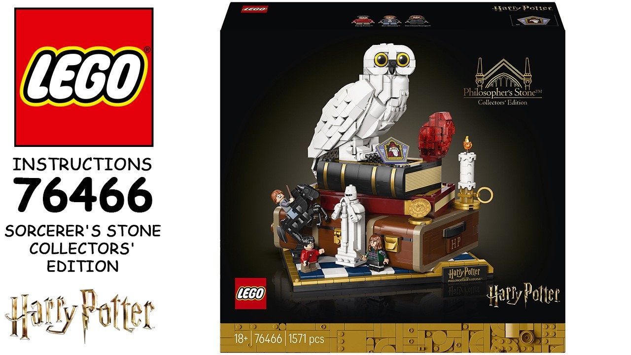 How to build LEGO Harry Potter 76466 - t (Step-by-Step Tutorial