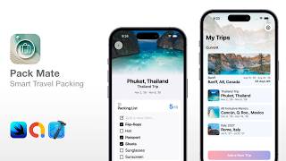 Pack Mate - AI Packing Lists for Every Trip ✈️ SwiftUI Source Code | No Coding Skills Required