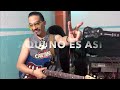 Caifanes - Aquí no es así (Guitar Cover)