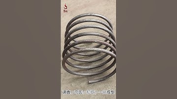 automatic rebar spiral making machine