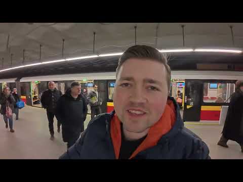 Warsaw Metro SHOCKED Me 🇵🇱 Clean, Safe & Modern