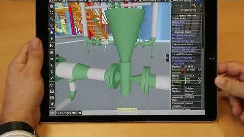 The Digital Model on mobile - UniversalPlantViewer